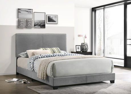 Lull Gray Full Bed - Luna Furniture