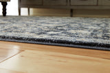 Hilcott Blue/Cream/Brown Large Rug from Ashley - Luna Furniture