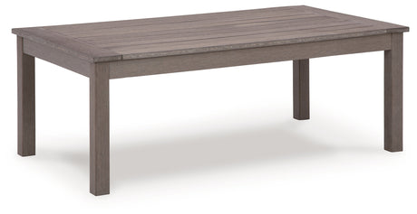 Hillside Barn Brown Outdoor Coffee Table from Ashley - Luna Furniture