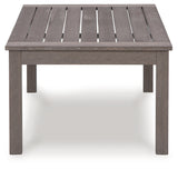 Hillside Barn Brown Outdoor Coffee Table from Ashley - Luna Furniture
