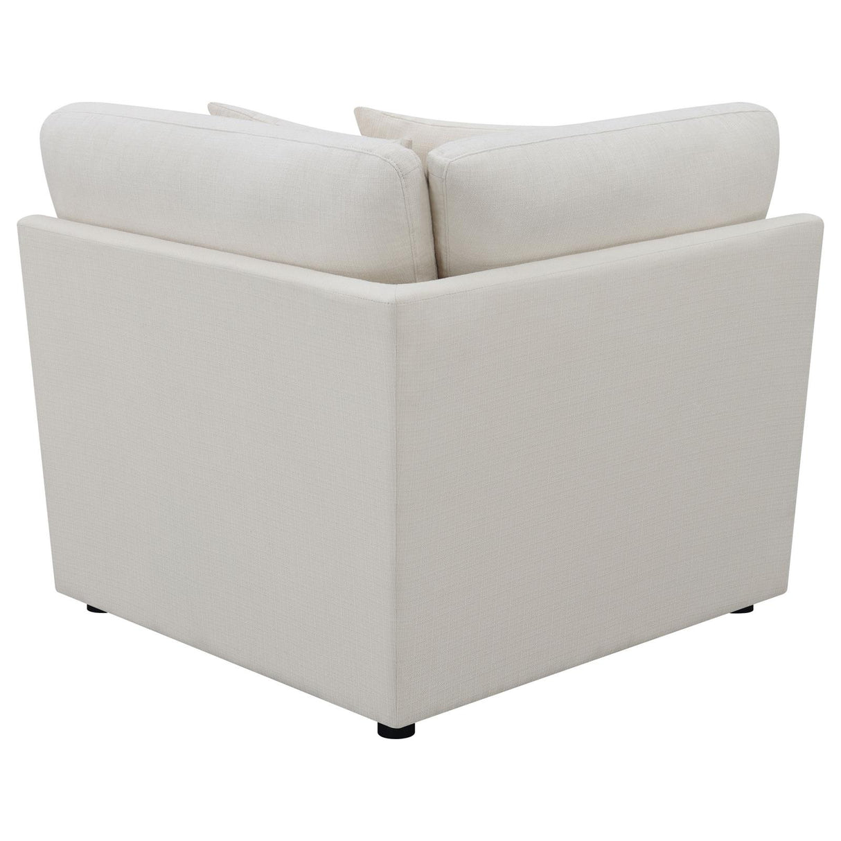 Hobson Cushion Back Corner Off-White from Coaster - Luna Furniture