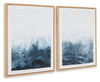 Holport Blue/White Wall Art (Set of 2) - A8000368 - Luna Furniture