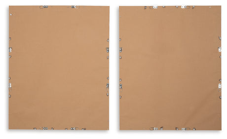 Holport Blue/White Wall Art from Ashley - Luna Furniture