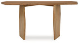 Holward Natural Console Sofa Table - A4000592 - Luna Furniture