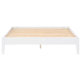 Hounslow White Eastern King Platform Bed from Coaster - Luna Furniture