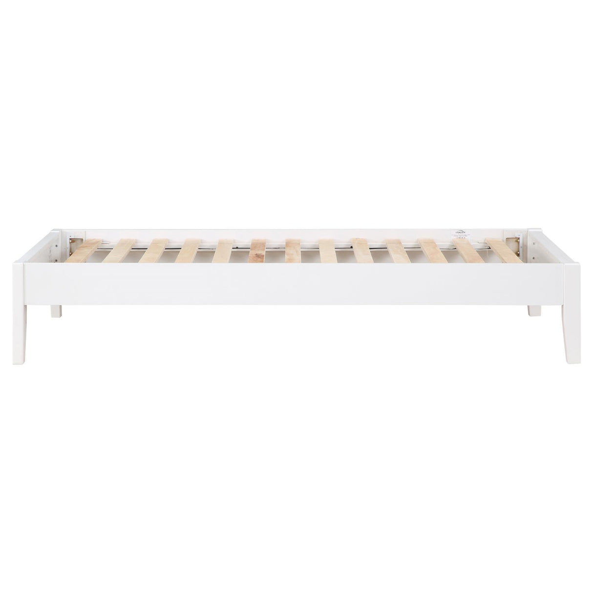 Hounslow White Full Platform Bed from Coaster - Luna Furniture