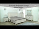 Sawyer Antique White/Brown Panel Bedroom Set