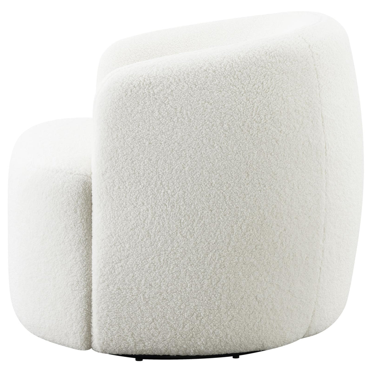 Hudson Natural Upholstered Swivel Chair from Coaster - Luna Furniture