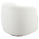 Hudson Upholstered Swivel Chair Natural - 905726 - Luna Furniture