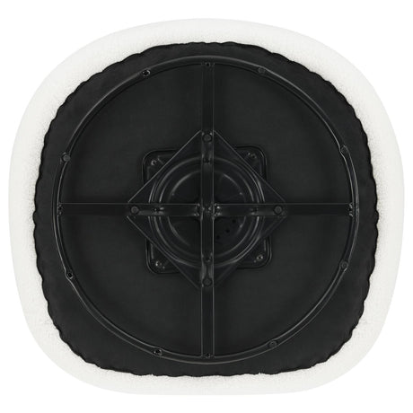 Hudson Natural Upholstered Swivel Chair from Coaster - Luna Furniture