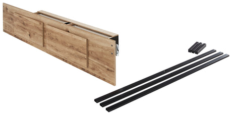 Hyanna Tan Queen/King Under Bed Storage from Ashley - Luna Furniture