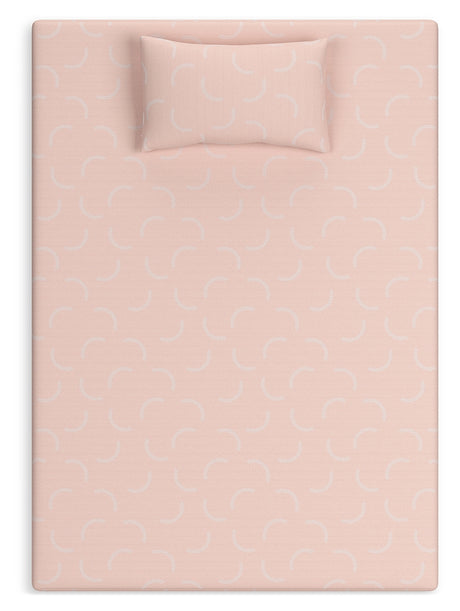 iKidz Coral Coral Twin Mattress and Pillow from Ashley - Luna Furniture