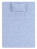 iKidz Ocean Blue Full Mattress and Pillow from Ashley Furniture - Luna Furniture