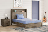 iKidz Ocean Blue Twin Mattress and Pillow from Ashley Furniture - Luna Furniture