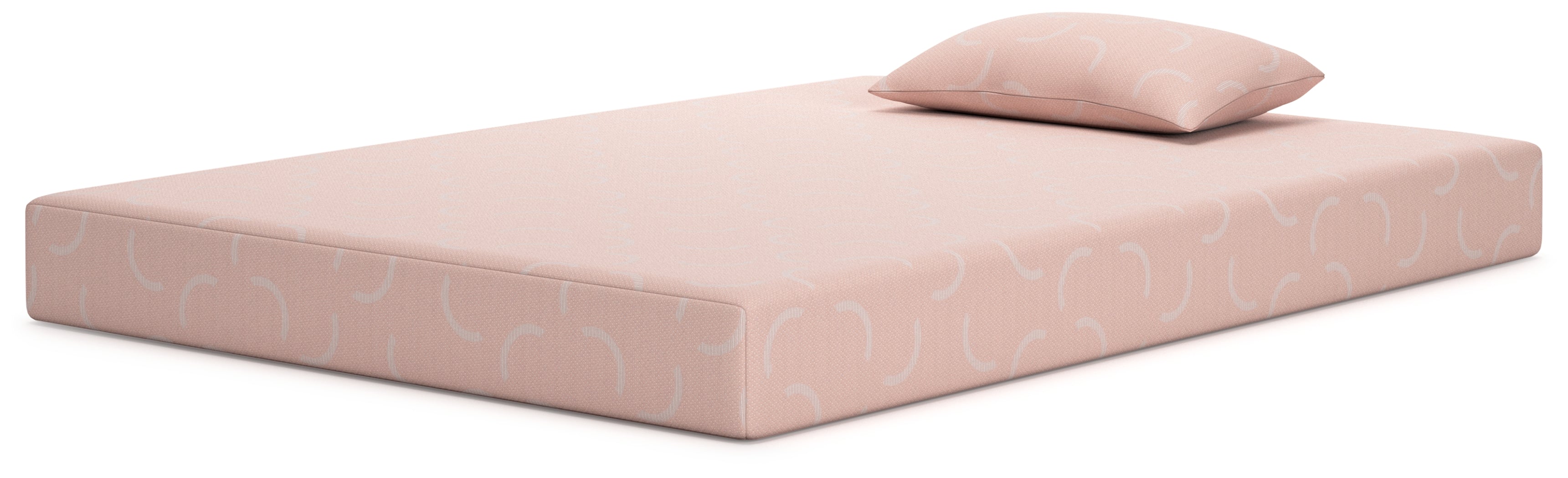 iKidz Coral Coral Full Mattress and Pillow from Ashley - Luna Furniture