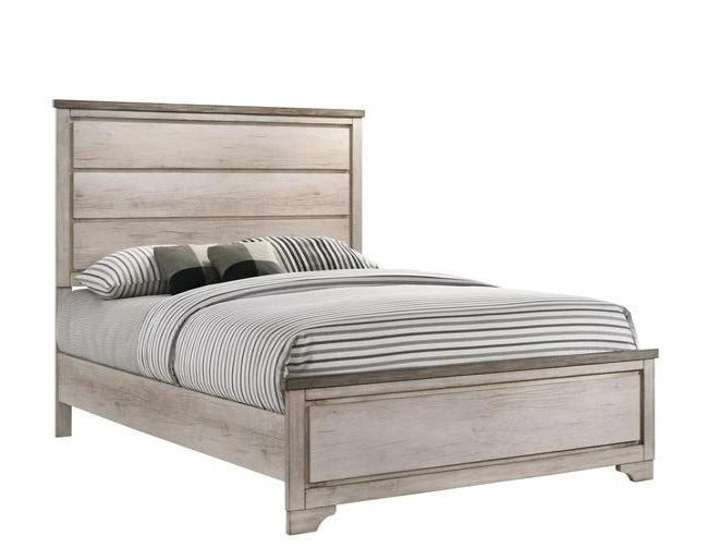 Patterson Driftwood Full Panel Bed from Crown Mark - Luna Furniture