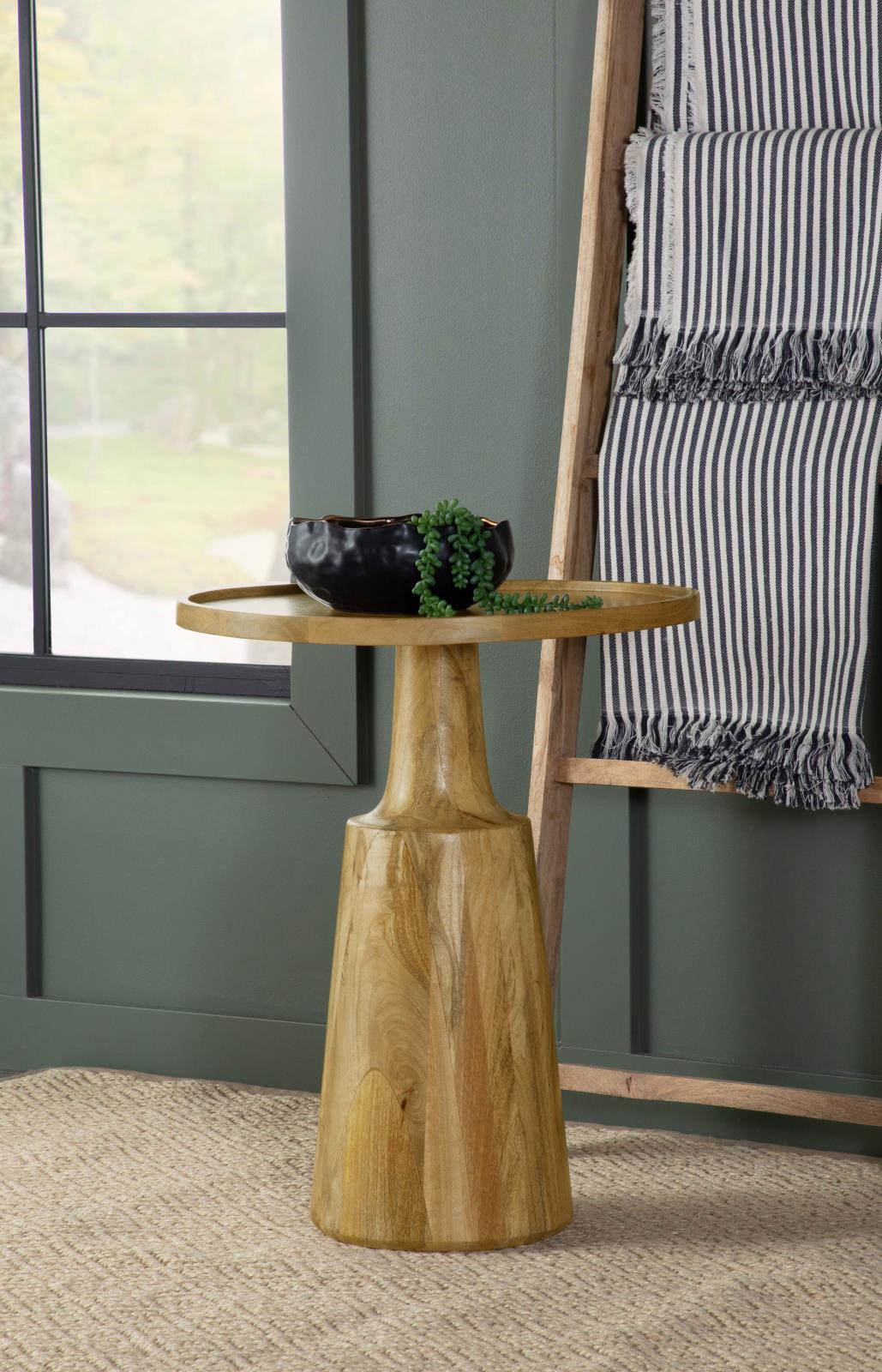 Ixia Round Accent Table from Coaster - Luna Furniture
