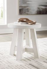 Jallison Off White End Table - T727-6 - Luna Furniture