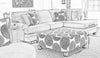 Jamba Groovy Black RAF Chaise Sectional - JAMBABLACK-SEC - Luna Furniture