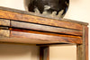 Jamesia Rectangular 2-drawer Console Table Warm Chestnut - 935867 - Luna Furniture