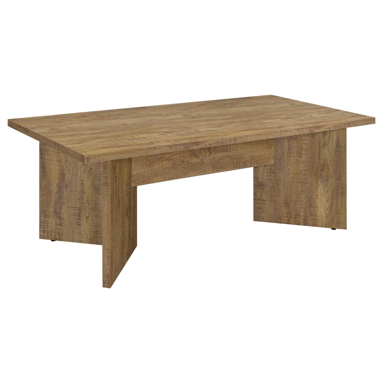 Jamestown Mango Brown Rectangular Engineered Wood Dining Table with Decorative Laminate from Coaster - Luna Furniture