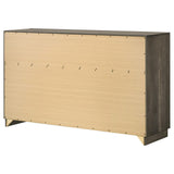 Janine 6-drawer Dresser Grey - 223553 - Luna Furniture