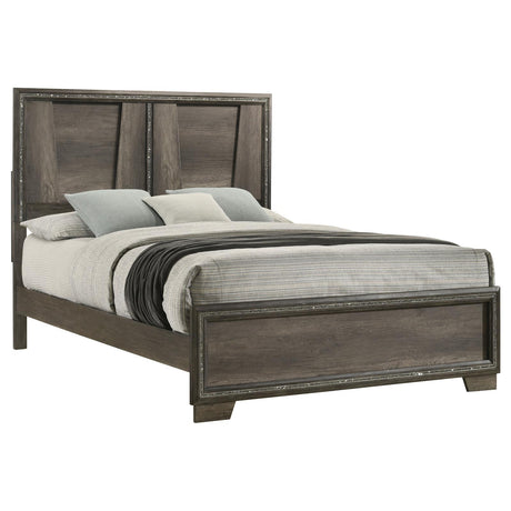 Janine Queen Panel Bed Grey - 223551Q - Luna Furniture