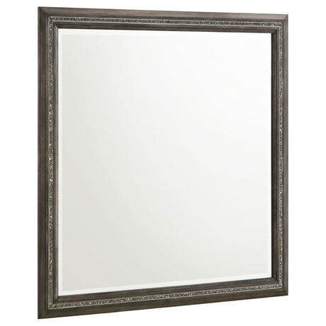 Janine Square Dresser Mirror Grey - 223554 - Luna Furniture