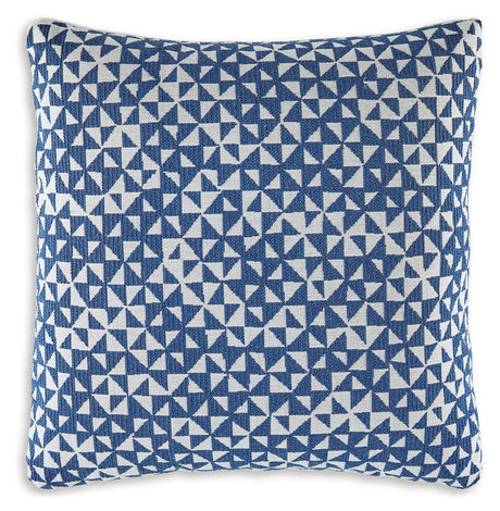 Jaycott Next-Gen Nuvella Blue/White Pillow - A1900001P - Luna Furniture