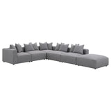 Jennifer Gray 6-Piece Tight Seat Modular Sectional from Coaster - Luna Furniture