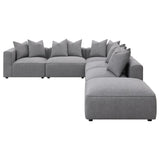 Jennifer Gray 6-Piece Tight Seat Modular Sectional from Coaster - Luna Furniture