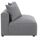 Jennifer Gray Tight Seat Armless Chair from Coaster - Luna Furniture