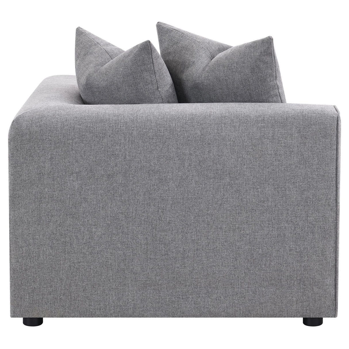 Jennifer Tight Seat Corner Chair Grey from Coaster - Luna Furniture