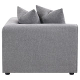 Jennifer Tight Seat Corner Chair Grey from Coaster - Luna Furniture