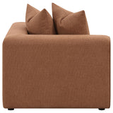 Jennifer Upholstered Corner Terracotta from Coaster - Luna Furniture