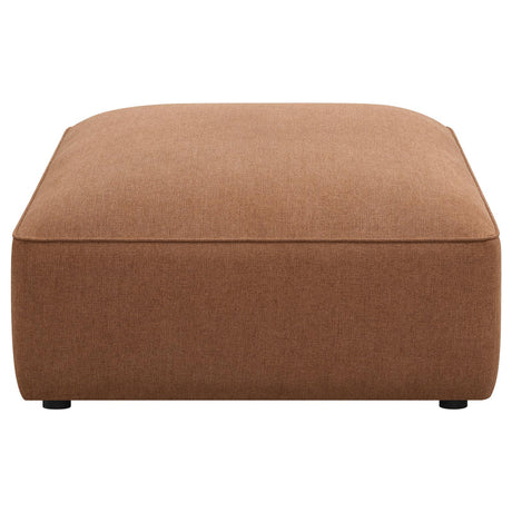 Jennifer Terracotta Upholstered Ottoman from Coaster - Luna Furniture