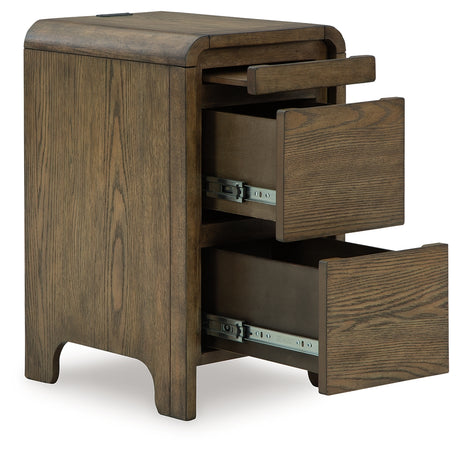 Jensworth Brown Accent Table from Ashley - Luna Furniture