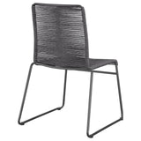 Jerome Upholstered Stackable Side Chairs, Set of 2 from Coaster - Luna Furniture