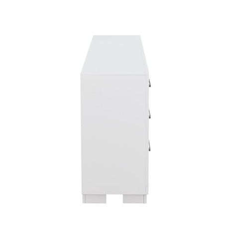 Jessica White 6-Drawer Dresser from Coaster - Luna Furniture