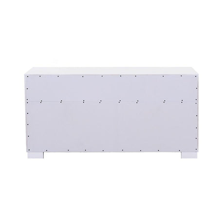 Jessica White 6-Drawer Dresser from Coaster - Luna Furniture