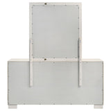 Jessica White 6-Drawer Dresser with Mirror from Coaster - Luna Furniture