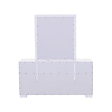 Jessica White Rectangular Mirror (Mirror Only) from Coaster - Luna Furniture