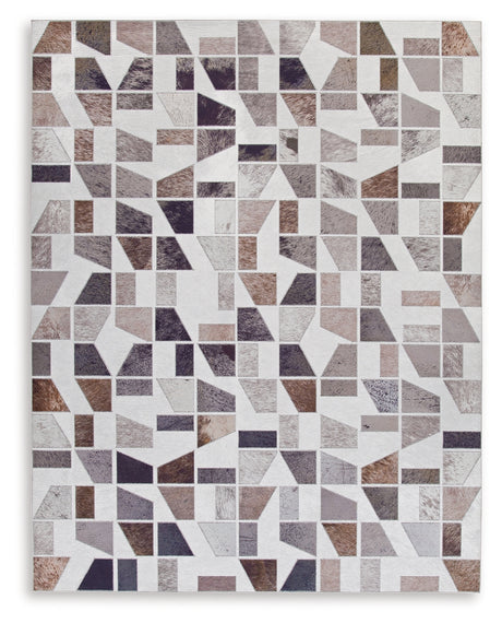 Jettner Multi 7'10" x 10' Rug from Ashley - Luna Furniture