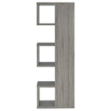 Joey Weathered Gray 5-Tier Bookcase from Coaster - Luna Furniture