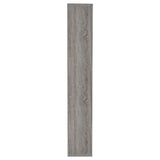Joey Weathered Gray 5-Tier Bookcase from Coaster - Luna Furniture