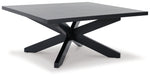 JOSHYARD Black Coffee Table - T461-8 - Luna Furniture