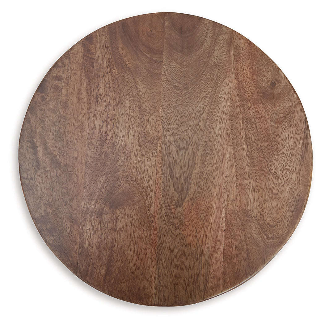 Joville Medium Brown Accent Table - A4000627 - Luna Furniture