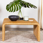 Juanita Square Rattan Coffee Table Natural - 709818 - Luna Furniture