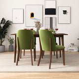 Kaitlyn Green Velvet Dining Chair from Midinmod - Luna Furniture