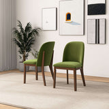 Kaitlyn Green Velvet Dining Chair from Midinmod - Luna Furniture